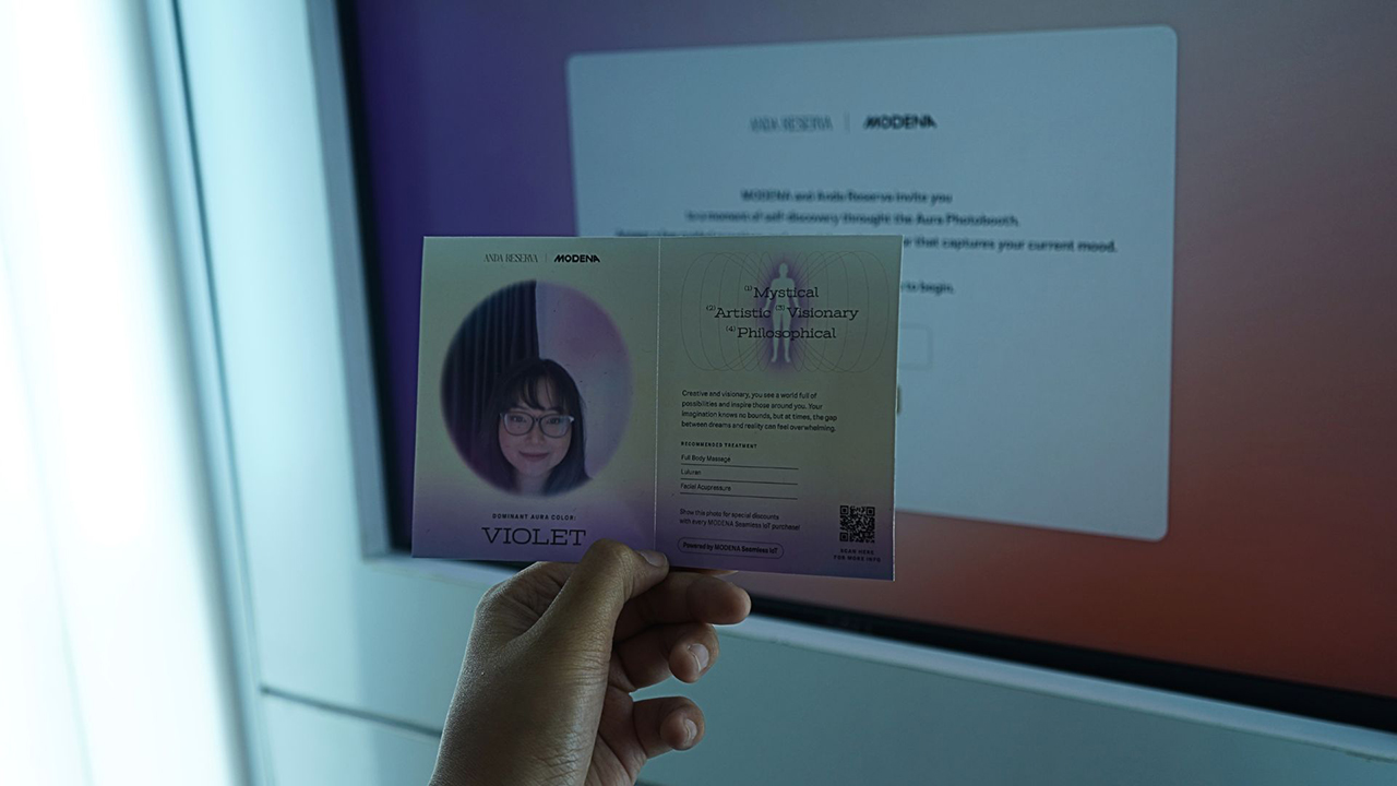 MODENA dan Anda Reserva hadirkan pengalaman wellness inovatif dengan teknologi smart lighting dari MODENA Smart LED Bulb.