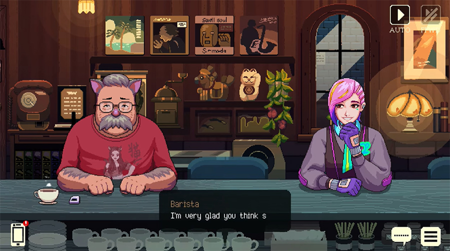 Coffee Talk Tokyo rilis demo gratis di Steam. Spin-off baru dengan karakter dan cerita segar dari dunia fantasi urban penuh kehangatan.