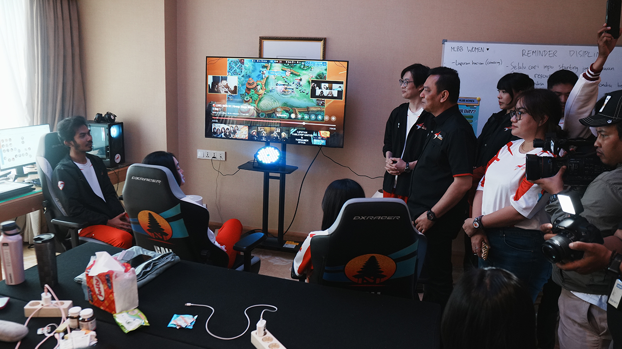 Pelatnas Timnas Esports Indonesia 2025 untuk SEA Games Thailand di JW Marriot berbasis Sports Science