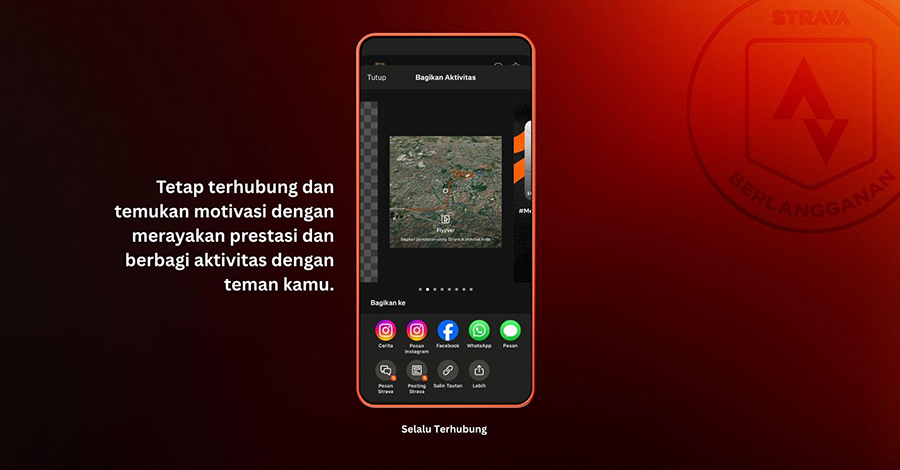 Strava kini hadir dalam Bahasa Indonesia. Simak 5 fitur unggulan yang bantu kamu tetap aktif, termotivasi, dan terhubung dengan komunitas olahraga.