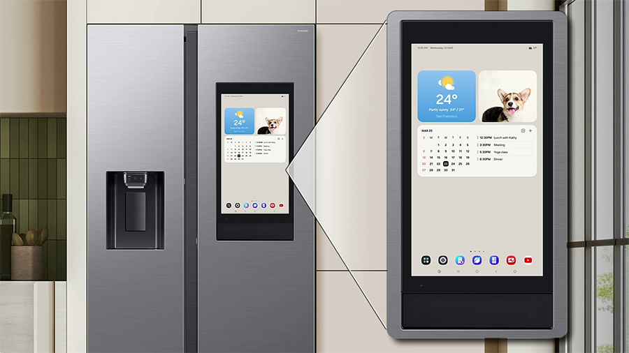 Samsung Bespoke AI hadirkan rumah sehat dan bersih untuk pemilik hewan peliharaan lewat teknologi vacuum Jet™ Lite dan kulkas pintar Family Hub.