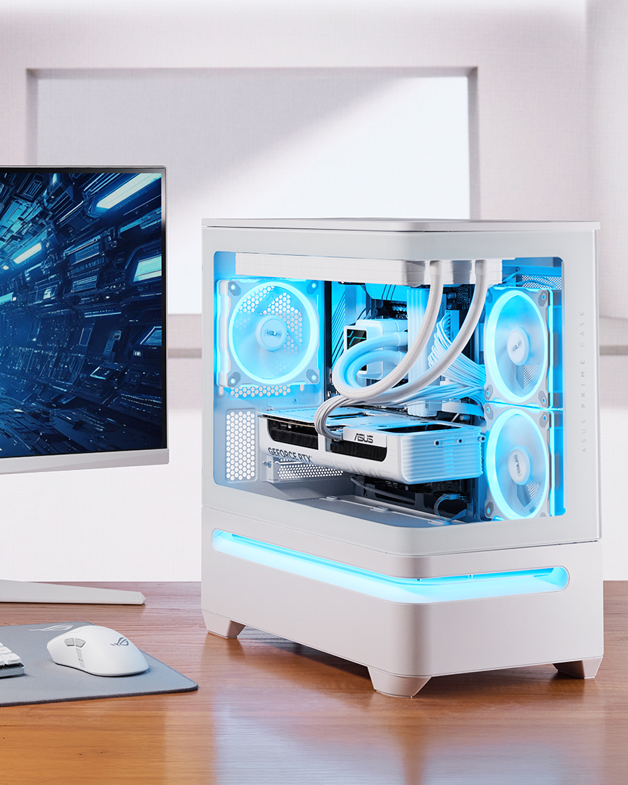 ASUS Prime AP202 hadir sebagai case microATX elegan dengan aliran udara optimal, jendela kaca panoramic, dan dukungan kipas ARGB. Ideal untuk semua kebutuhan PC.