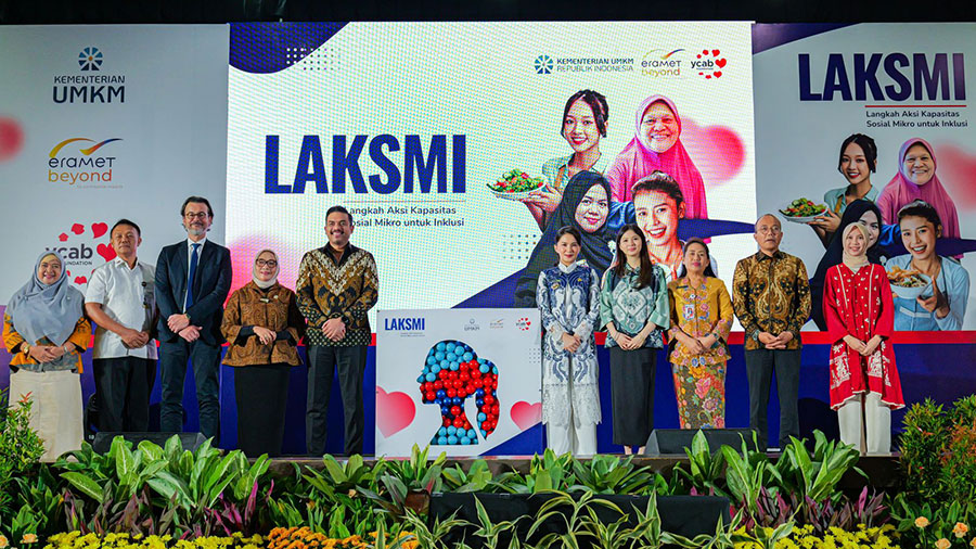 Eramet dan YCAB luncurkan program LAKSMI untuk dorong pemberdayaan wirausaha perempuan mikro di Jakarta dan Ternate melalui pelatihan dan hibah usaha.
