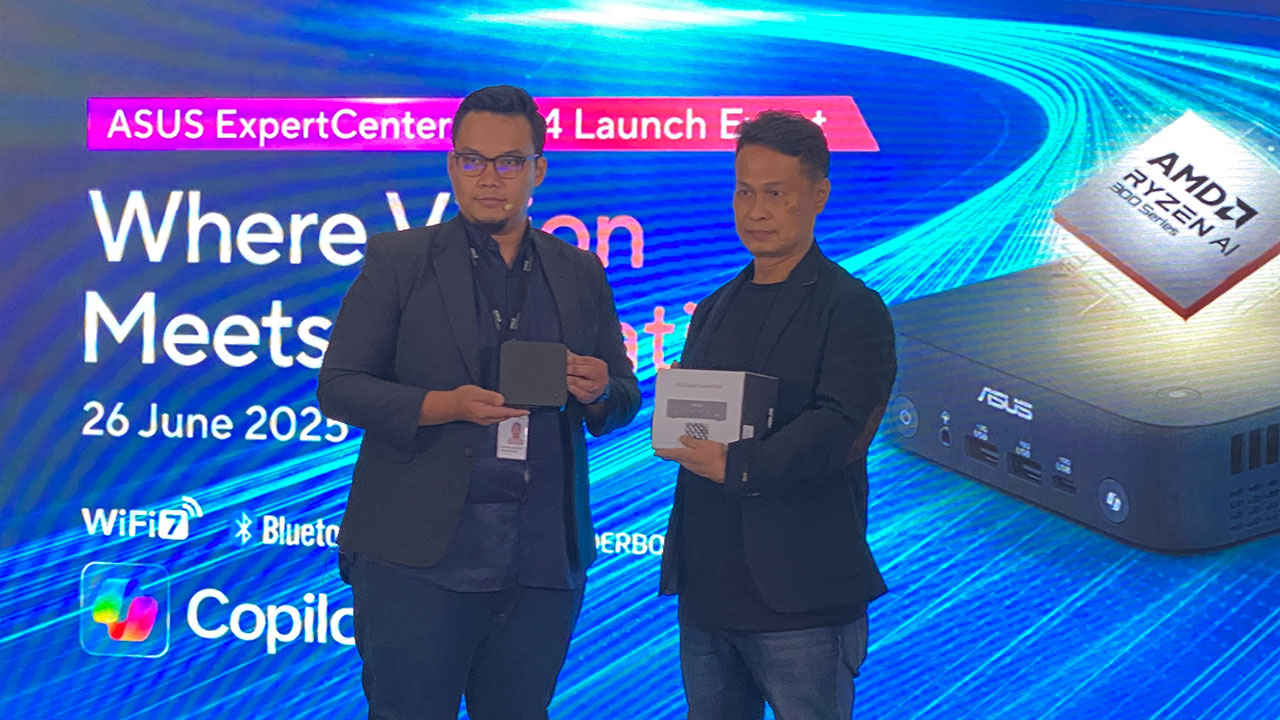 ASUS luncurkan ExpertCenter PN54, mini PC Copilot+ bertenaga AMD Ryzen AI Series dengan dukungan WiFi 7, 4 layar 4K, dan fitur AI terintegrasi.