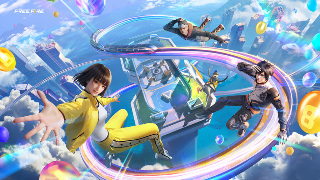 Free Fire meriahkan ulang tahun ke-8 bertema Infinity. Event, hadiah spesial, dan gameplay baru hadir mulai 20 Juni–17 Juli 2025!
