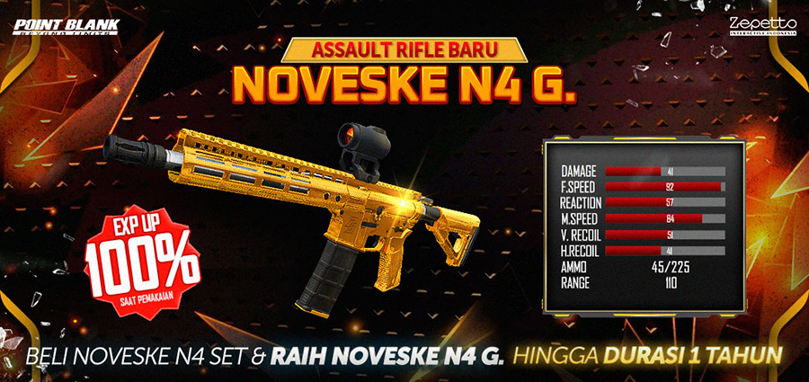 Point Blank, game online, Zepetto, update game, map baru, senjata PB, Noveske N4, Bomb Mission, weapon series, game Indonesia