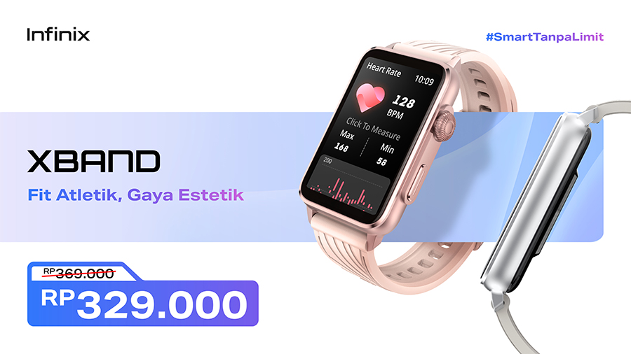 Infinix rilis XPAD 20, ZCLIP, dan XBAND di Indonesia. Tablet AI multifungsi dan perangkat IoT terbaru siap dukung gaya hidup aktif dan produktif.