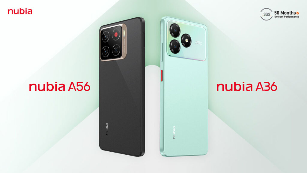 nubia A36 dan A56 hadir dengan harga mulai Rp900 ribuan, performa stabil 50 bulan, dan fitur AI canggih. Cocok untuk pelajar hingga profesional muda.