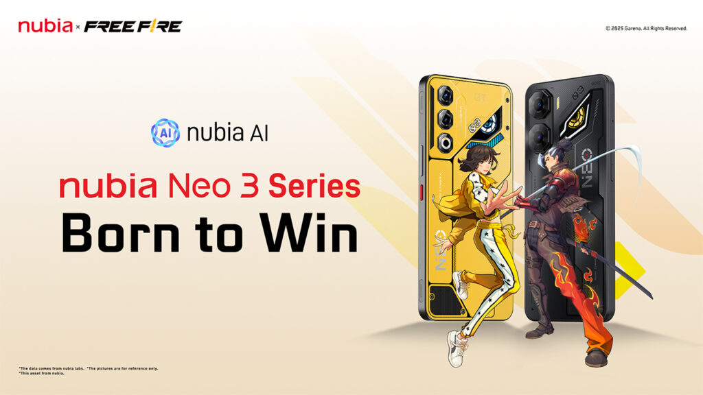 nubia resmi kolaborasi dengan Free Fire! Hadirkan Neo 3 Series yang dirancang untuk pengalaman gaming imersif, cepat, dan personal. Mulai promo 6.6 sekarang!