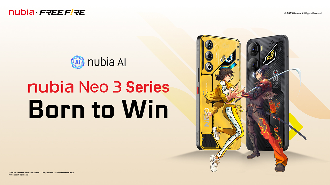nubia resmi kolaborasi dengan Free Fire! Hadirkan Neo 3 Series yang dirancang untuk pengalaman gaming imersif, cepat, dan personal. Mulai promo 6.6 sekarang!