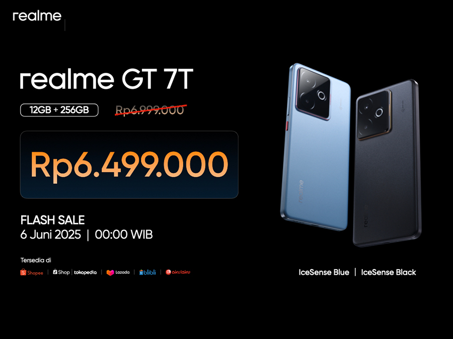 realme GT 7 Series resmi meluncur di Indonesia dengan performa ekstrem, fitur AI canggih, dan kolaborasi eksklusif bersama Aston Martin F1.