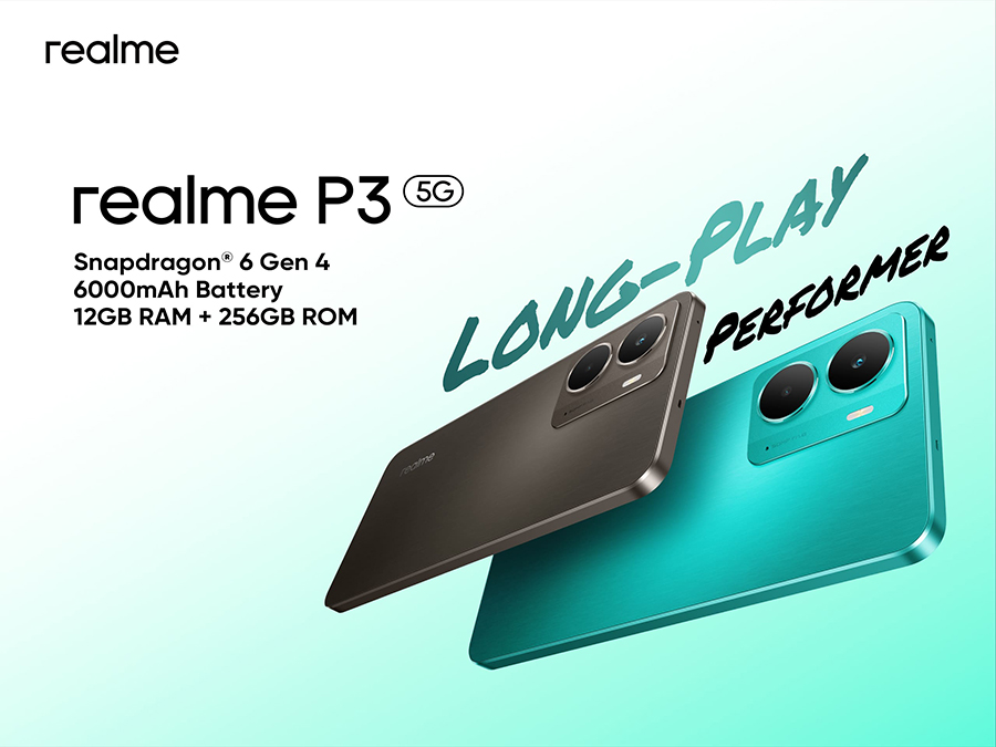 realme P3 5G hadir di Indonesia dengan Snapdragon 6 Gen 4, baterai 6000mAh, layar AMOLED 120Hz, dan harga mulai Rp3 jutaan.