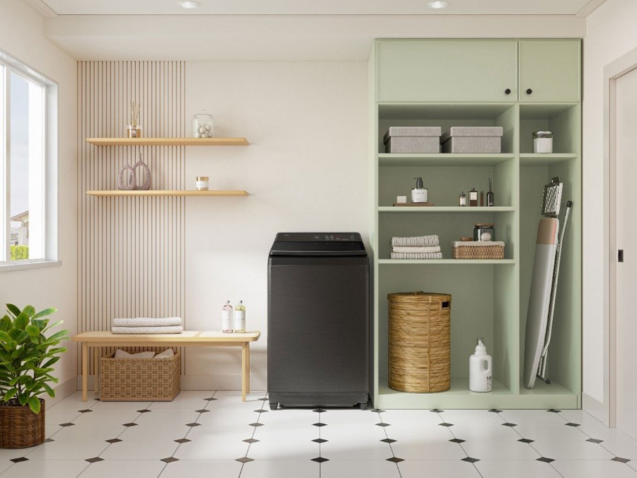 Samsung hadirkan mesin cuci pintar Bespoke AI dengan fitur AI Wash+, AI VRT+, dan AI Wash & Dry untuk pencucian lebih efisien dan personal.