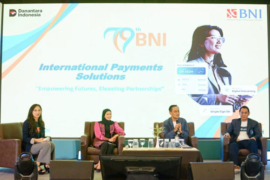 BNI dan Bea Cukai bersinergi bantu UMKM Jawa Tengah tembus ekspor lewat edukasi, digitalisasi, dan akses pembiayaan dalam rangka HUT ke-79 BNI.