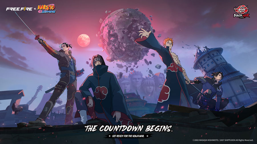 Kolaborasi Free Fire x Naruto Shippuden 2 hadir dengan mode ninja, item eksklusif, hadiah gratis, dan turnamen global mulai 30 Juli hingga 31 Agustus 2025.