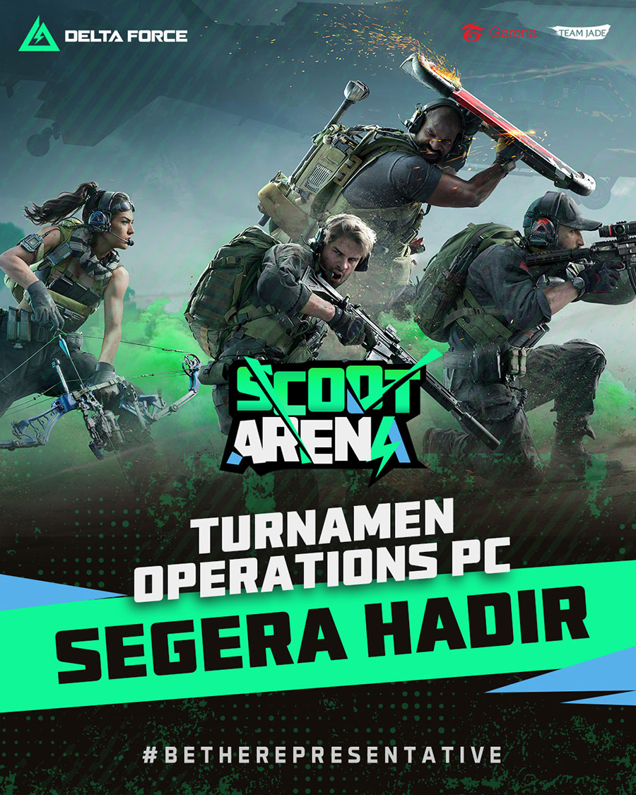 Garena Delta Force hadirkan Scoot Arena 2025, turnamen esports PC untuk 48 tim Indonesia bersaing memperebutkan tiket ke kejuaraan dunia. Prize Pool $505.000.