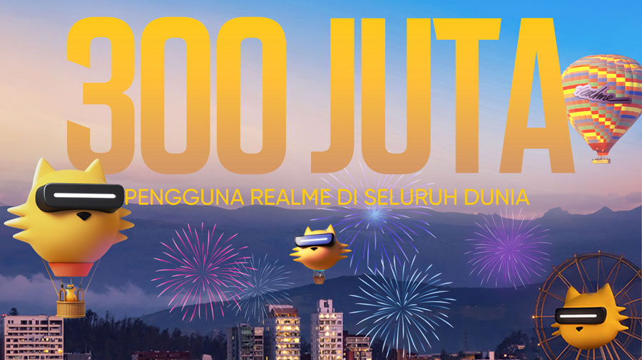 realme rayakan 7 tahun dengan 300 juta pengguna global & 30 juta di Indonesia. Siap hadirkan inovasi gaming, AI fotografi & baterai tipis berkapasitas besar.