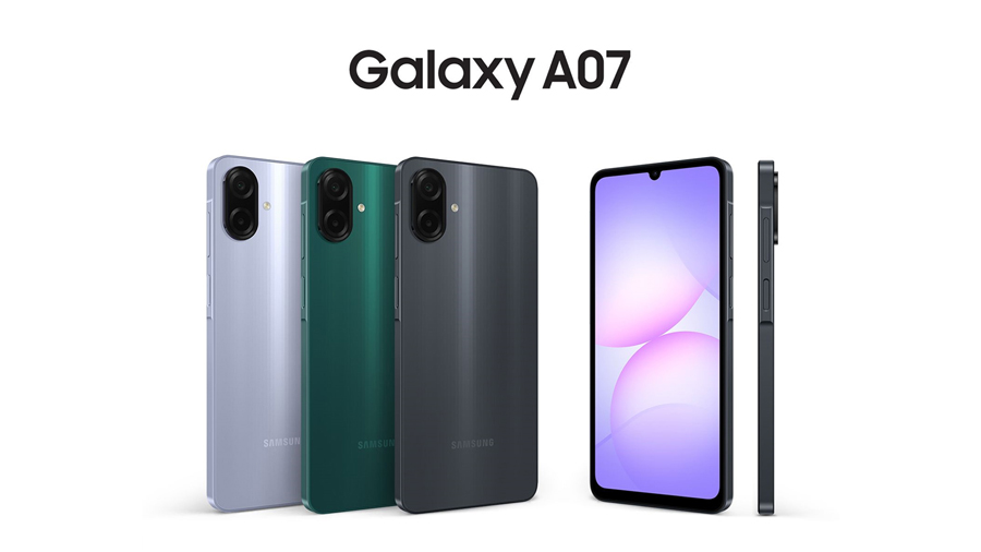 Samsung Galaxy A07 hadir dengan performa Helio G99, baterai 5.000mAh, layar 90Hz, Knox Vault, dan harga mulai Rp1,3 jutaan, termasuk charger.