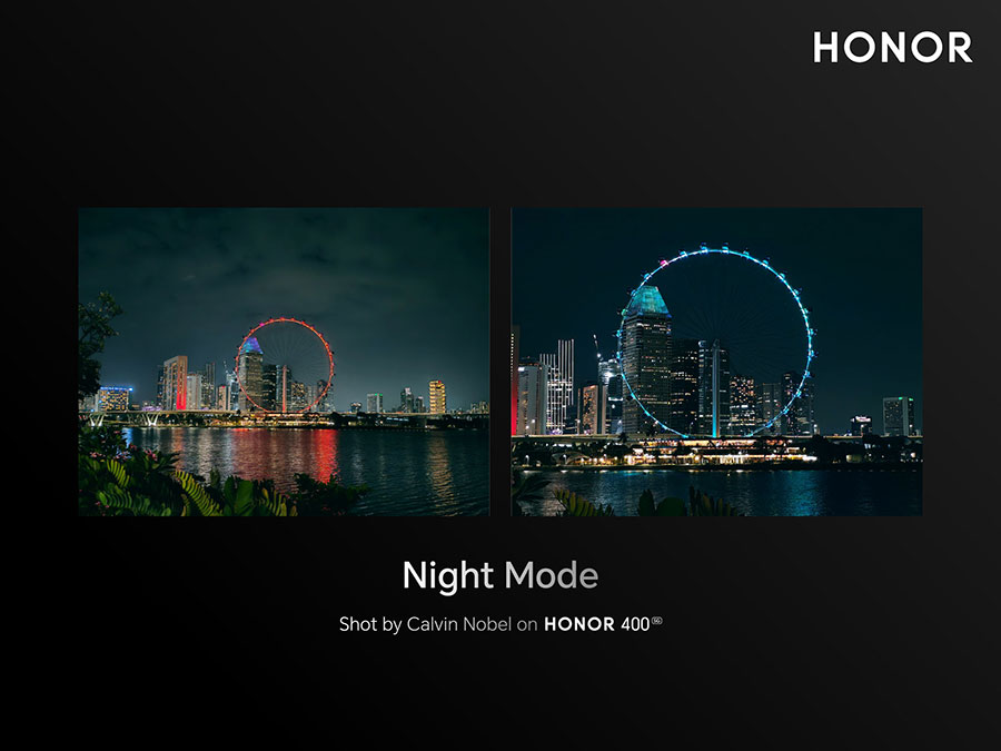 HONOR 400 hadir dengan kamera AI 200MP, AI Super Zoom, dan Night Mode canggih untuk hasil foto traveling yang autentik dan sinematik.