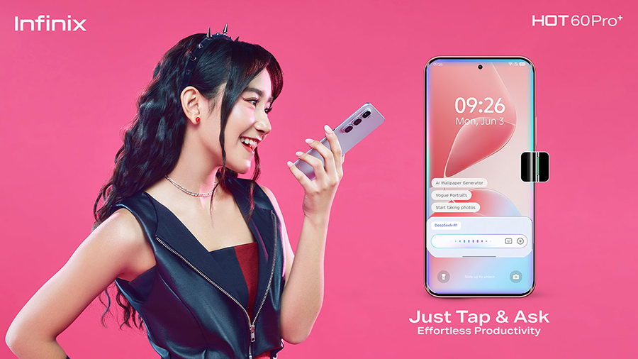 Infinix HOT 60 Pro+ hadir dengan desain ultra-tipis, baterai besar, kamera 50MP Sony, dan performa andal di harga Rp2 jutaan. Simak keunggulannya di sini!