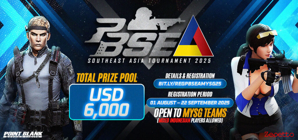 Unix Paradise dan A4 Comeback Toxido wakili Indonesia di Final PBSEA 2025. Simak hasil kualifikasi, hadiah, serta jadwal lengkapnya.
