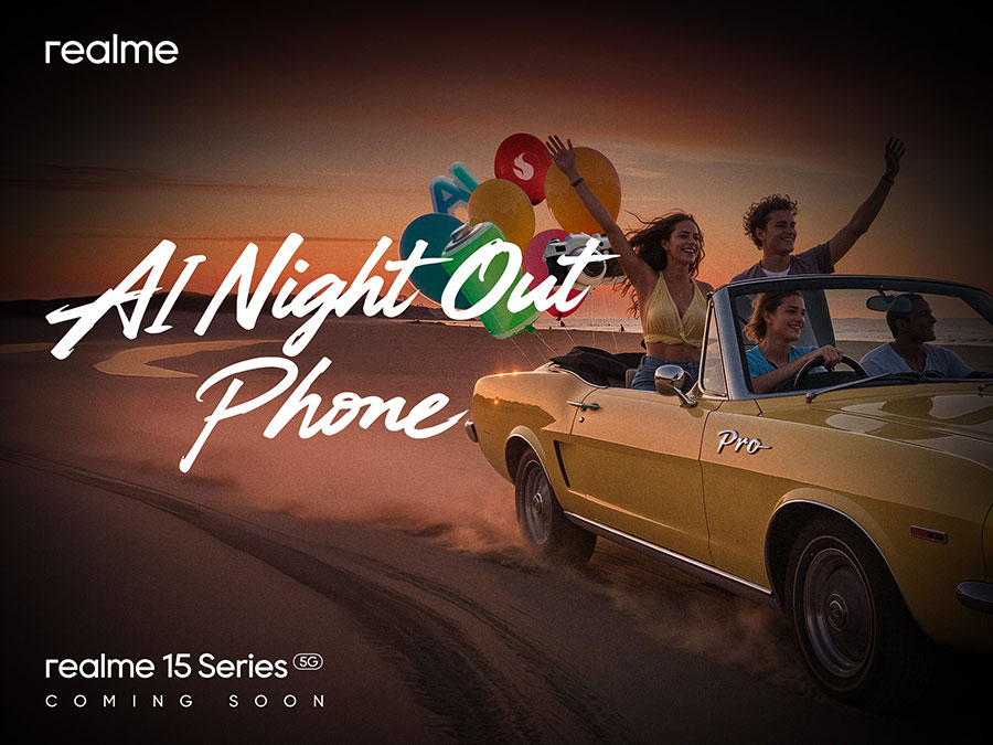 realme 15 Series 5G hadir sebagai AI Night Out Phone dengan fitur kamera berbasis AI, siap mendefinisikan ulang fotografi mobile anak muda Indonesia.