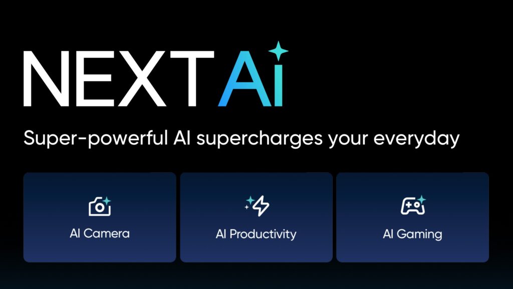 realme hadirkan Next AI di kamera, produktivitas, dan gaming. Inovasi AI ini siap dukung kreativitas, kerja, dan hiburan anak muda Indonesia.