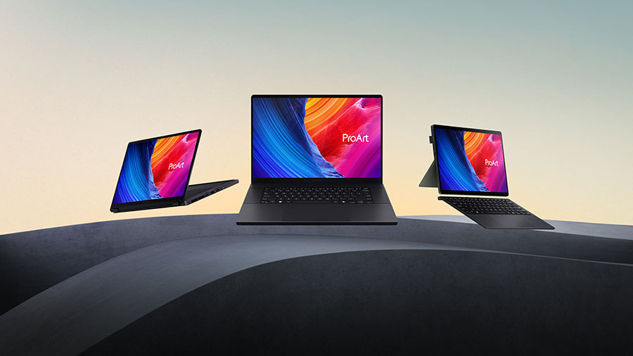 ASUS menghadirkan ProArt P16, laptop AI dengan prosesor AMD Ryzen AI 9 HX 370 dan GPU RTX 5080, dirancang untuk kreator profesional dan desainer modern.