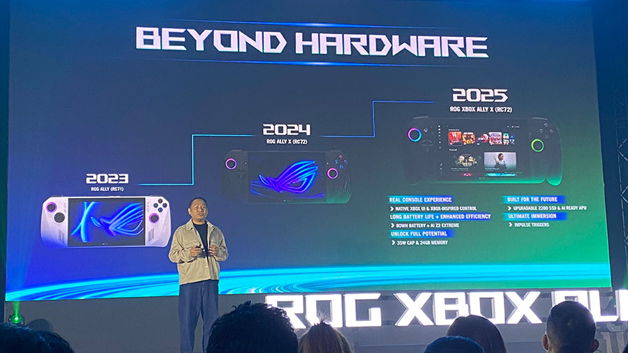 ASUS ROG Xbox Ally dan Ally X hadir di Indonesia dengan prosesor AMD Ryzen™ Z2, desain ergonomis, dan pengalaman penuh Xbox untuk gamer modern.