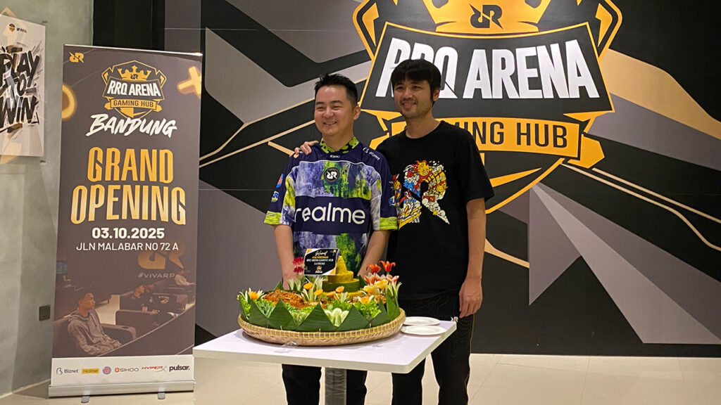 RRQ resmi buka RRQ Arena Bandung, pusat hiburan digital dengan fasilitas gaming, café, hingga ruang komunitas untuk anak muda.