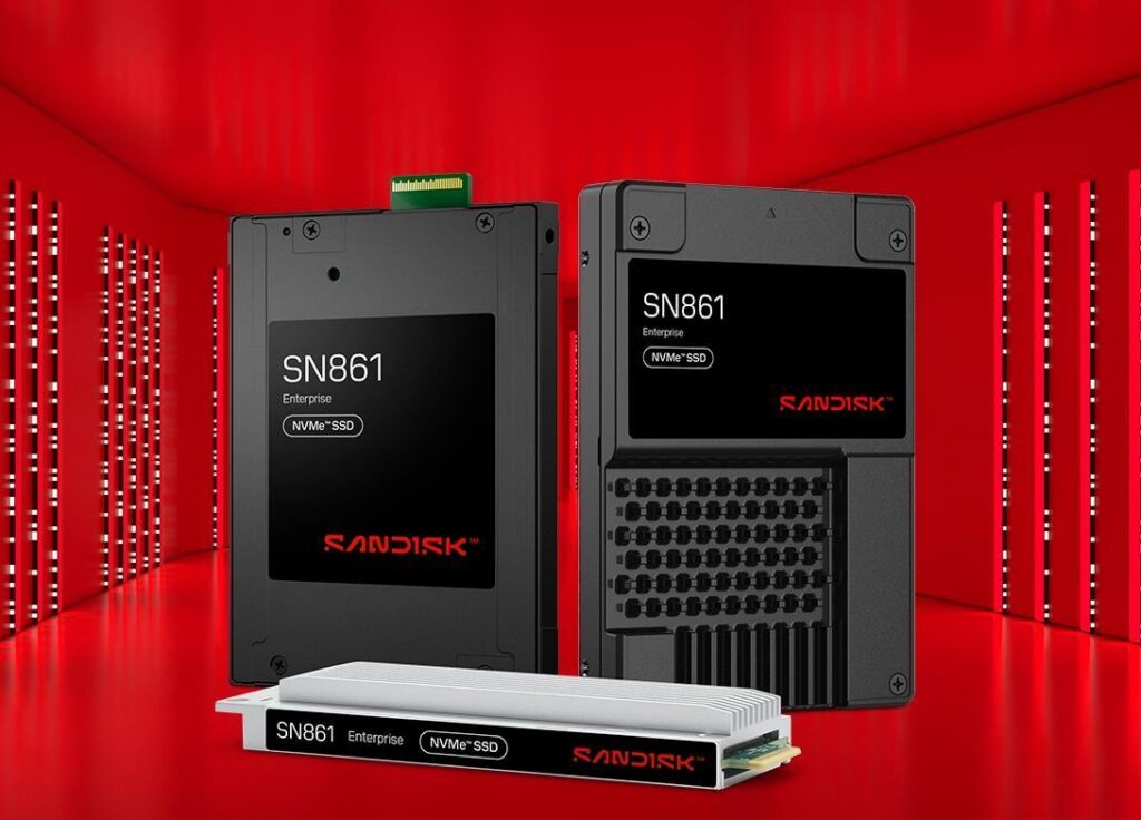 Sandisk umumkan SANDISK SN861 NVMe SSD PCIe Gen5 dengan sertifikasi OCP Inspired, hadirkan performa tinggi untuk beban kerja AI dan data center.