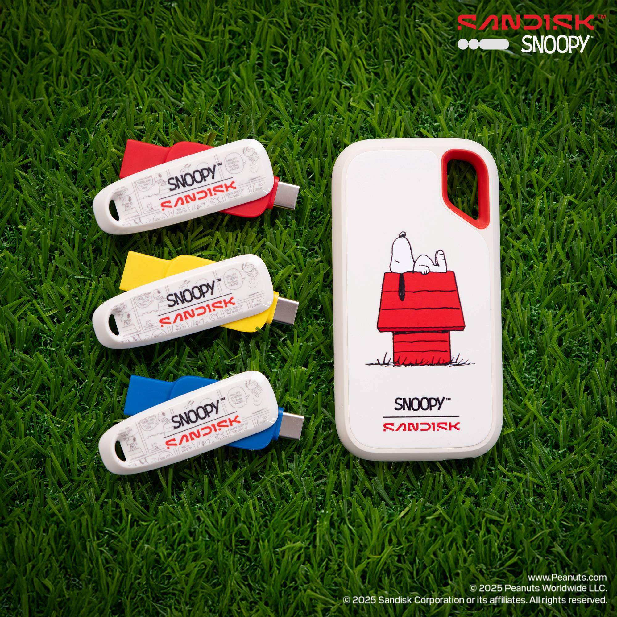 Sandisk merayakan 75 tahun Peanuts dengan koleksi edisi terbatas Snoopy Portable SSD dan Phone Drive bergaya ikonik di Indonesia.