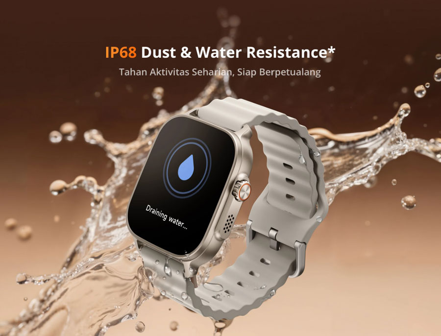 realme Watch 5 hadir dengan baterai tahan 16 hari, GPS 5 satelit, Bluetooth Calling, dan 108 mode olahraga untuk gaya hidup aktif anak muda.
