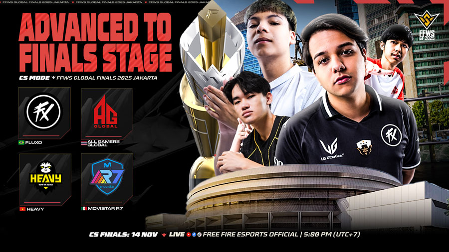 RRQ Kazu dan EVOS Divine berhasil memastikan tiket ke Grand Finals FFWS 2025 Jakarta setelah tampil kuat di Knockout Stage.