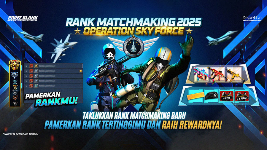 Point Blank merilis update besar November 2025 dengan indikator bombsite, matchmaking solo lebih adil, dan penyesuaian item kompetitif.