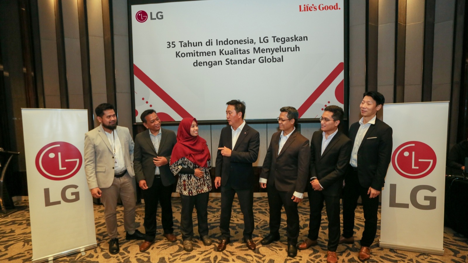 LG Electronics Indonesia terus berkomitmen pada kualitas tanpa kompromi dengan pengembangan produk dan layanan purna jual yang mendalam.