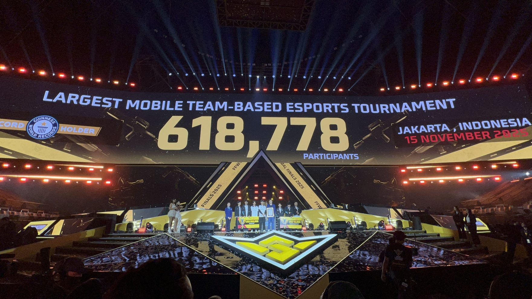 Buriram United Esports menjuarai FFWS Global Finals 2025 Jakarta, sementara Indonesia belum berhasil meraih gelar. FFWS juga mencatatkan rekor dunia GUINNESS.