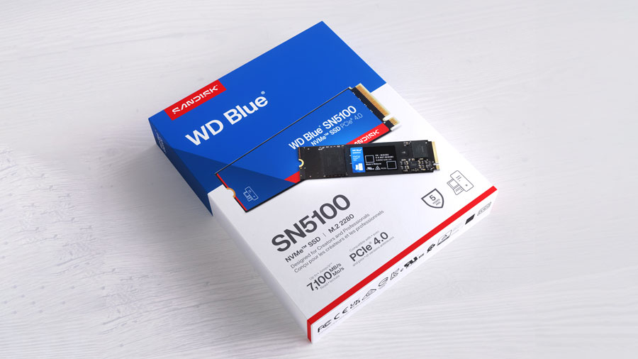 Sandisk meluncurkan WD Blue SN5100 NVMe SSD dengan kecepatan lebih tinggi untuk kreator dan profesional. Hadir hingga 4TB dengan performa Gen 4.