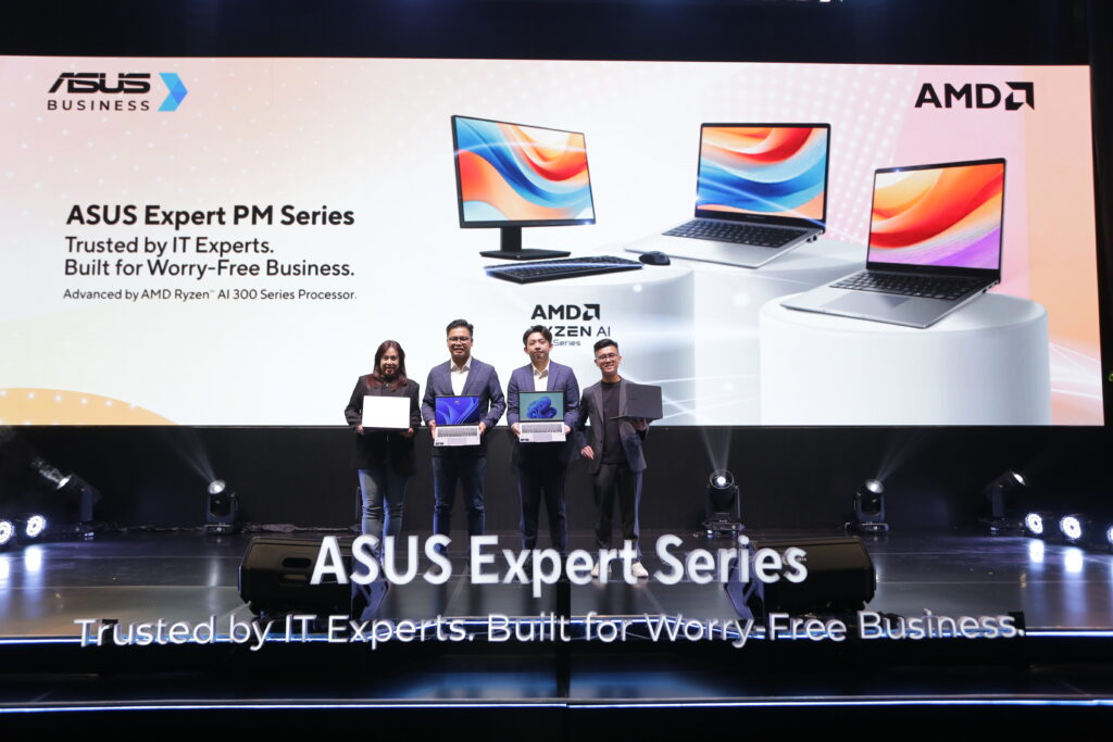 ASUS meluncurkan ExpertBook PM3 PM3406CKA, laptop ultra-tipis dengan prosesor AMD Ryzen™ AI, layar 14” 2.5K, dan fitur AI untuk produktivitas bisnis optimal.