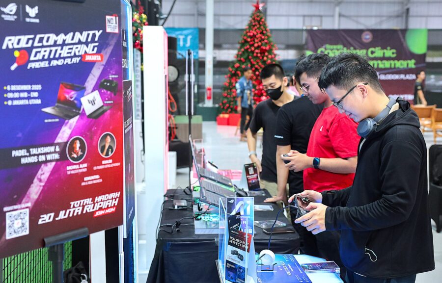 ROG Community Gathering 2025 hadir dengan acara Padel&Play yang memadukan olahraga, talkshow, dan produk gaming terbaru ASUS ROG untuk komunitas gamer Indonesia.
