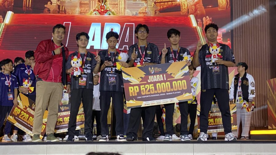 Dewa United Osiris keluar sebagai juara Liga Esports Nasional 2025 setelah mengalahkan EVOS Holy dengan skor 3-1, dan memenangkan hadiah Rp 525 juta.