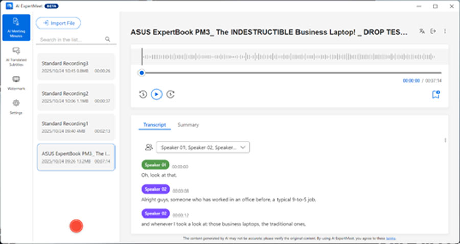 ASUS ExpertBook PM3 hadir dengan Ryzen AI 7 350, layar 2.5K 144Hz, AI on-device, keamanan bisnis, port lengkap, dan baterai 70Wh untuk kerja seharian.