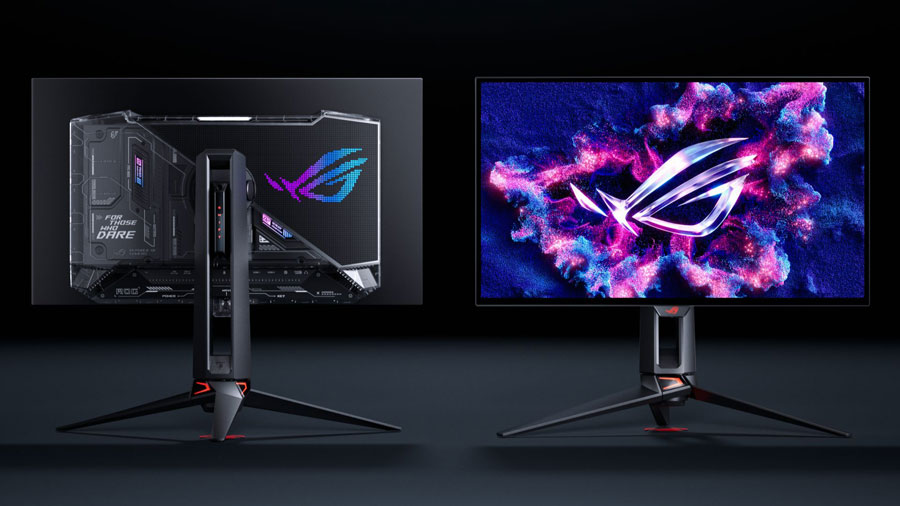 ROG pamer monitor QD-OLED & Tandem OLED RGB Stripe Pixel di CES 2026. Teks lebih jernih, BlackShield lebih tahan, opsi 4K 240Hz hingga FHD 480Hz.