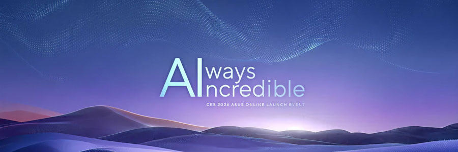 Di CES 2026, ASUS pamerkan “Always Incredible” dengan visi Ubiquitous AI. Hadir Workspace AI, Creator AI, Everyday AI, hingga perangkat NUC dan ProArt RTX 5090.