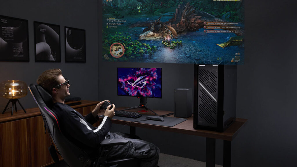 ROG rayakan 20 tahun di CES 2026 lewat “Dare to Innovate”. Hadirkan kolaborasi Kojima, desktop G1000, motherboard AI-ready, monitor OLED, AR glasses, dsb.