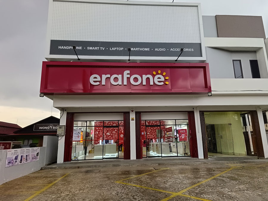 Erajaya Digital membuka 29 gerai baru di awal 2026 lewat erafone, iBox, Samsung by erafone, Honor, dengan promo grand opening mulai 30 Jan 2026.