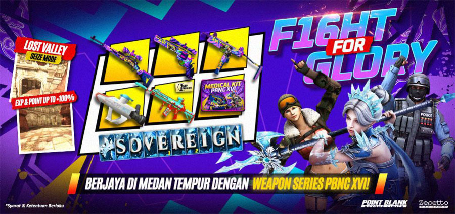 Point Blank Indonesia rilis Rank Up Reward 6–19 Jan 2026, migrasi ke Z-Launcher sebelum 10 Feb 2026, dan skin eksklusif PBNC XVI.