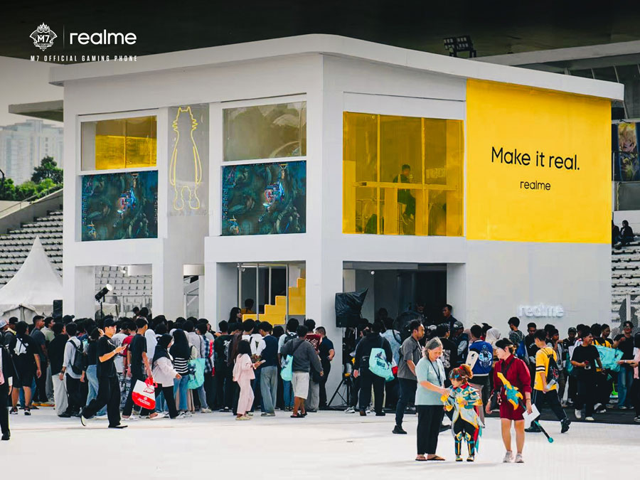 Grand Final MLBB M7 World Championship berakhir 25 Jan 2026 di Jakarta. realme hadir lewat trofi FMVP, pop-up booth, dan realme 15 Pro 5G.