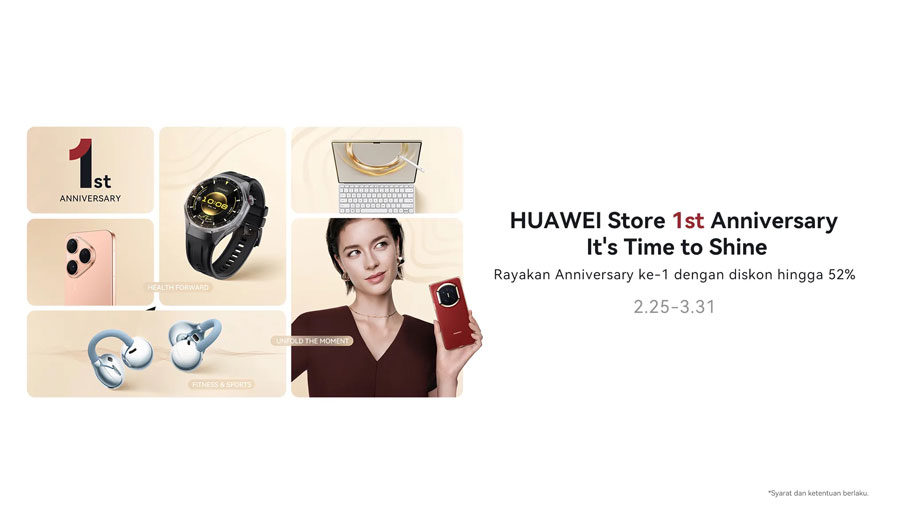 HUAWEI Mate X7 resmi hadir di Indonesia 5 Maret 2026, tawarkan desain ultra-tipis, durabilitas tinggi, dan kamera flagship.