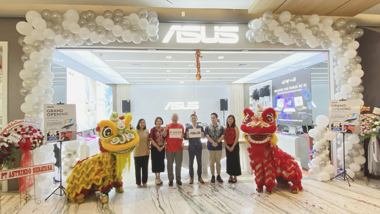 ASUS Exclusive Store hadir di Summarecon Mall Bekasi, tawarkan pengalaman belanja interaktif, promo spesial, dan garansi hingga 3 tahun.